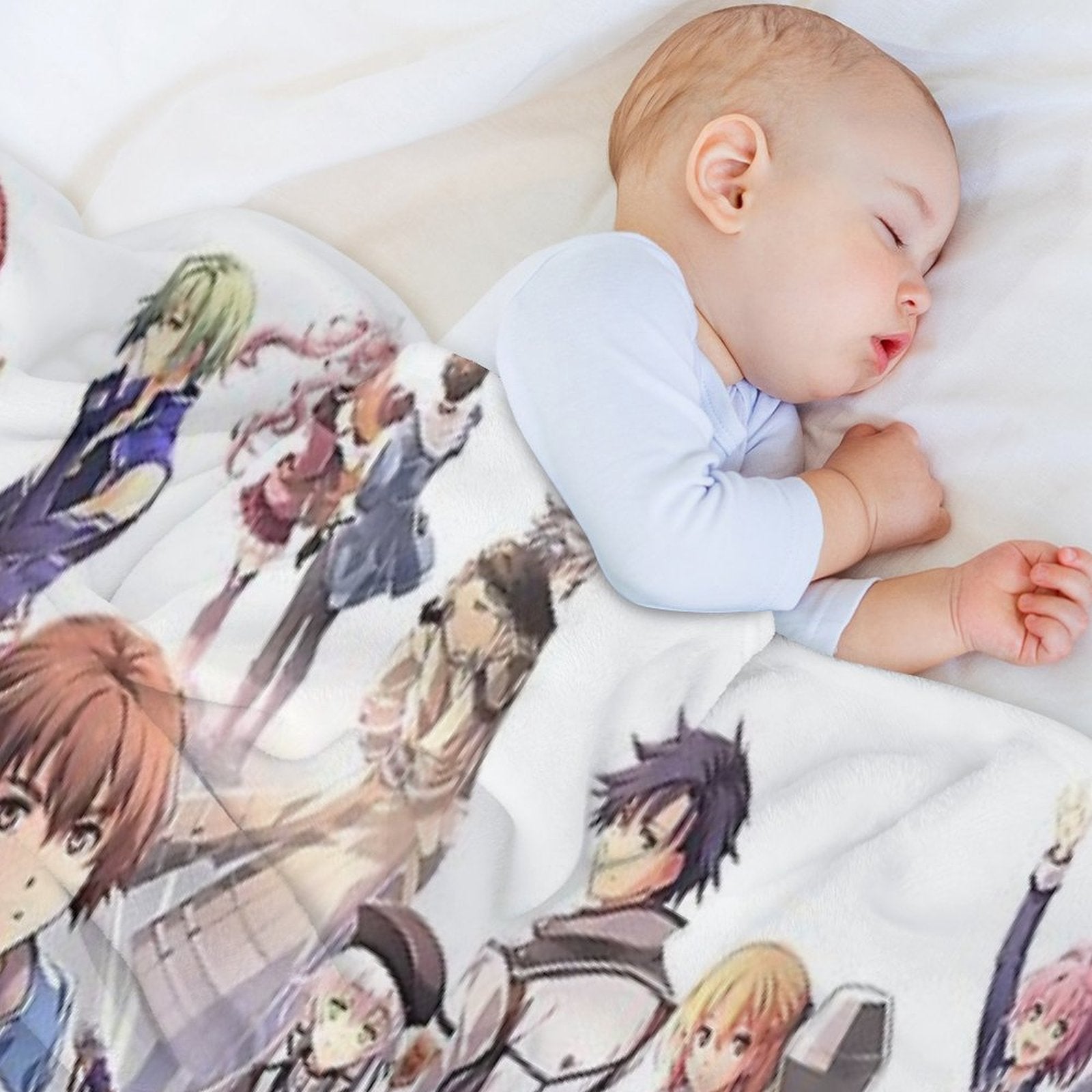 Main Characters - Kiseki Series - Legend of Heroes - Trails of Cold Steel Travel-friendly Throw Blanket