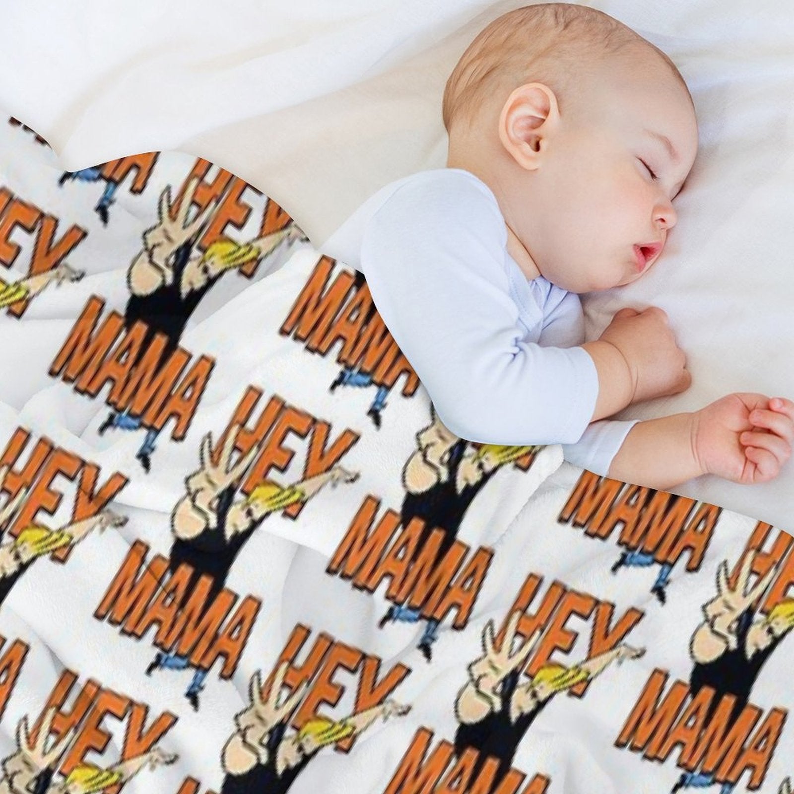 Johnny Bravo Hey Mama Juniors Multi-functional Throw Blanket