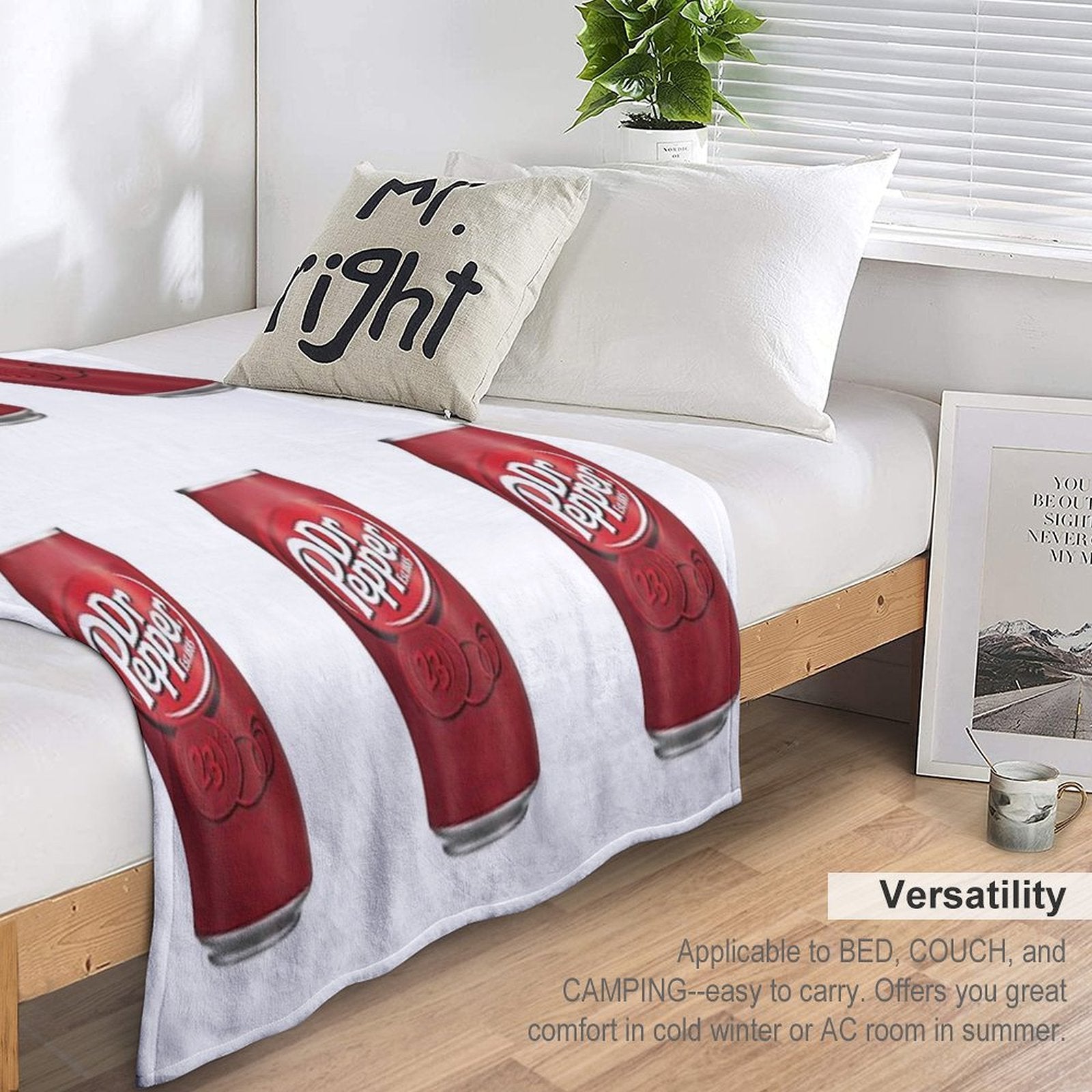 Dr. Pepper Gift-ready Throw Blanket