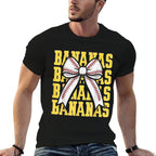 Retro Bananas Last Name Coquette Bow Women Girls Kids  Classic T-Shirt