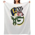 Wisconsin Sports Versatility Throw Blanket