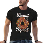 Donut Squad Chocolate Doughnut Sprinkle Birthday Kids Boys  Affordable Price T-Shirt