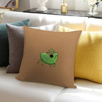 Grounded Aphid Soft Skin-Friendly Throw Pillow
