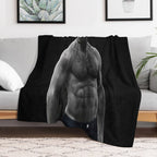 Jason Statham Compact Throw Blanket