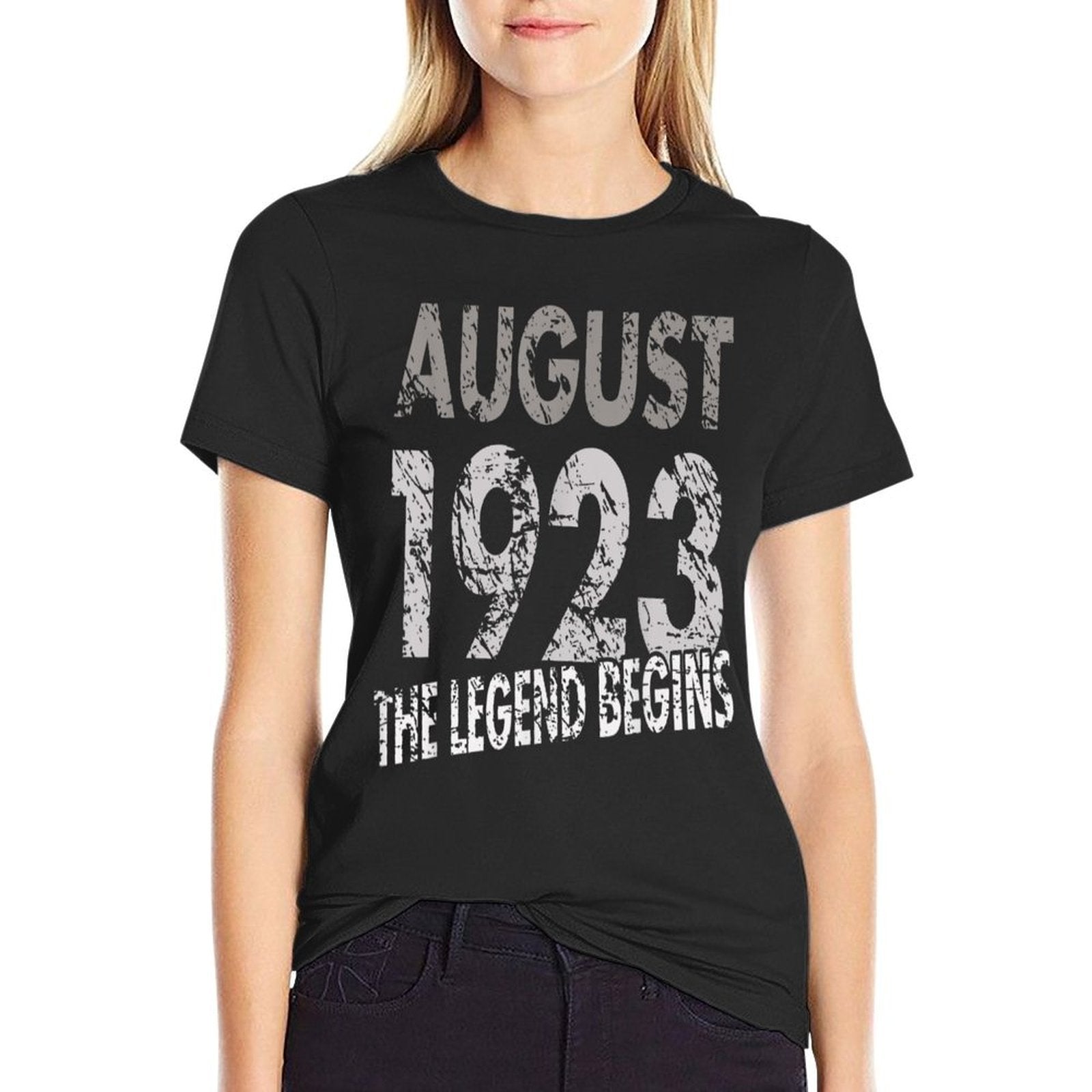 100th Birthday - August 1923 - The Legend Begins  Soft T-Shirt