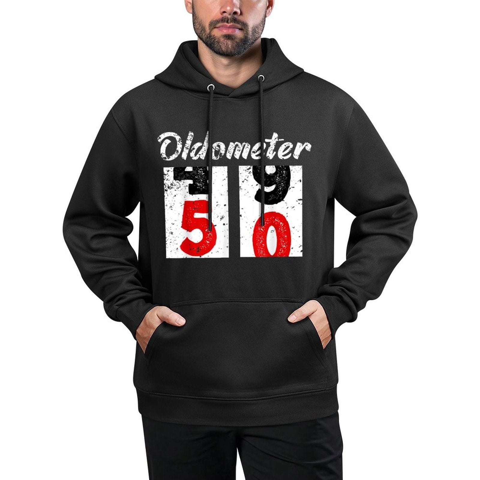 50th Birthday Gift 50 Retro Birthday Vintage 1969 All-Day Comfort Hoodie