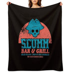 Scumm Bar Machine-washable Throw Blanket