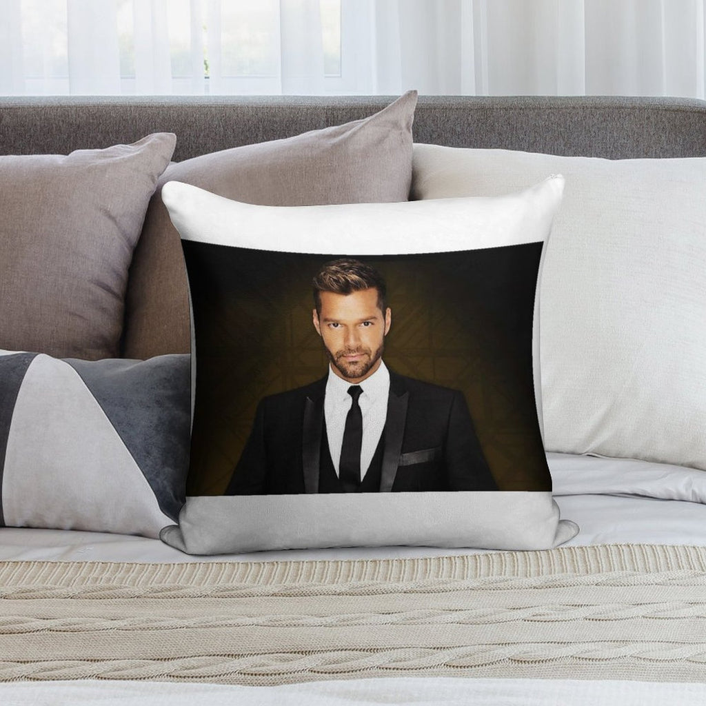 Ricky Martin Tour Kel3 2019 Soft Decorative Cover Throw Pillow
