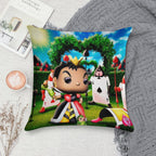 Queen of Hearts. !OFF WITH HIS HEAD! Soft Warmth Comfort Throw Pillow