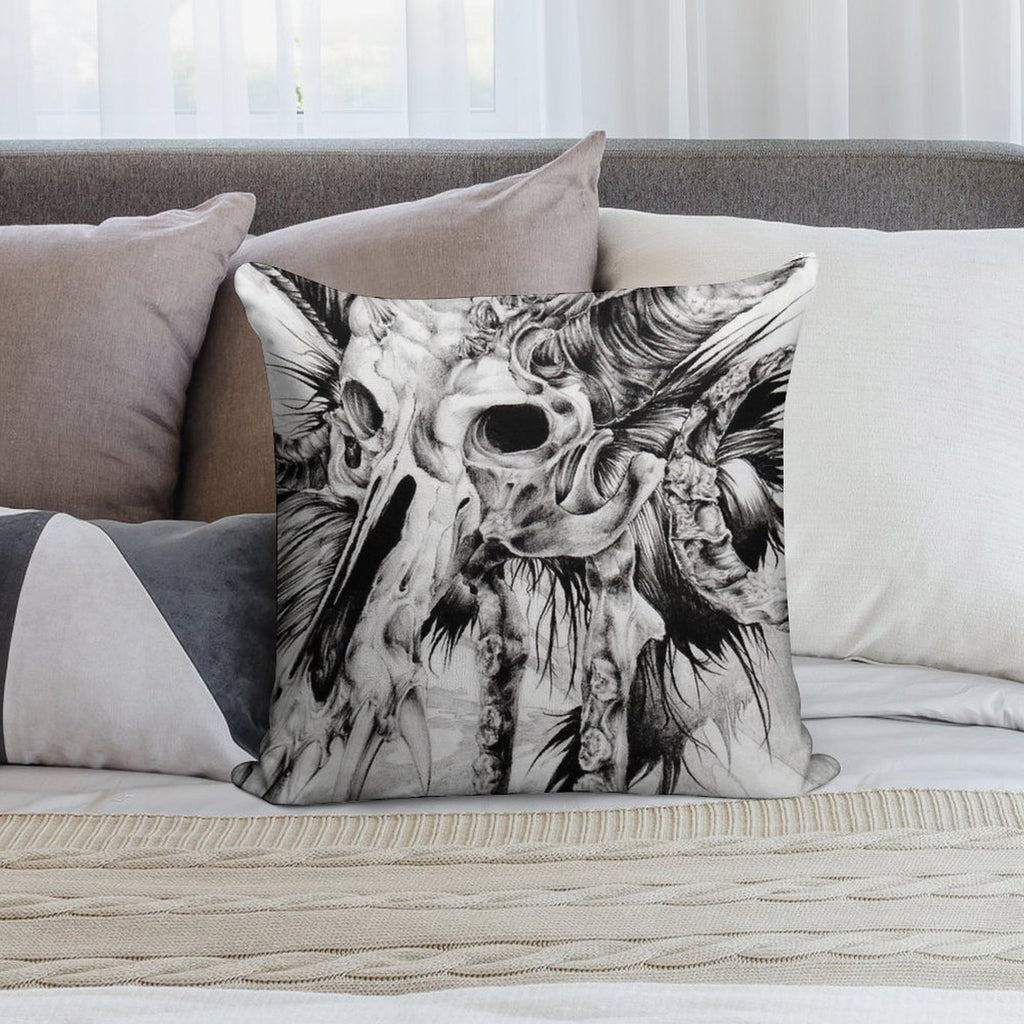 Capricorn Soft Luxury Feel Throw Pillow