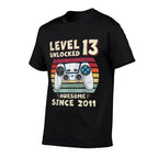 13th Birthday Decoration Boy 13yr 13 Year Old Birthday  Graphic-printed T-Shirt