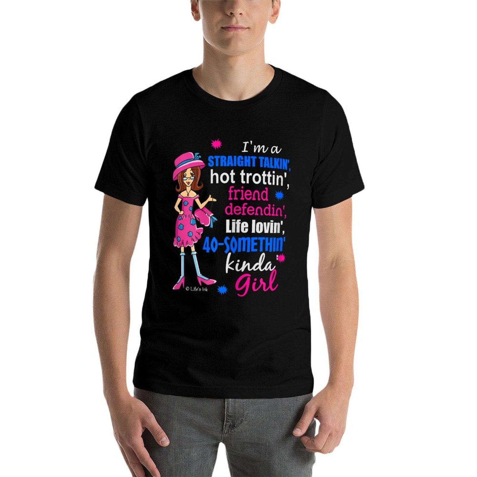 Funny 40th Birthday for Women in 40's  Relaxed-fit T-Shirt