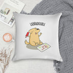 Labradoodle Funny Labrador Dog Puns Soft Multiple Sizes Throw Pillow