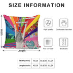 She Is A Queen Soft Washable Throw Pillow