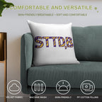Louisiana Tigers - Neck STTDB Soft Reinforced Edging Throw Pillow