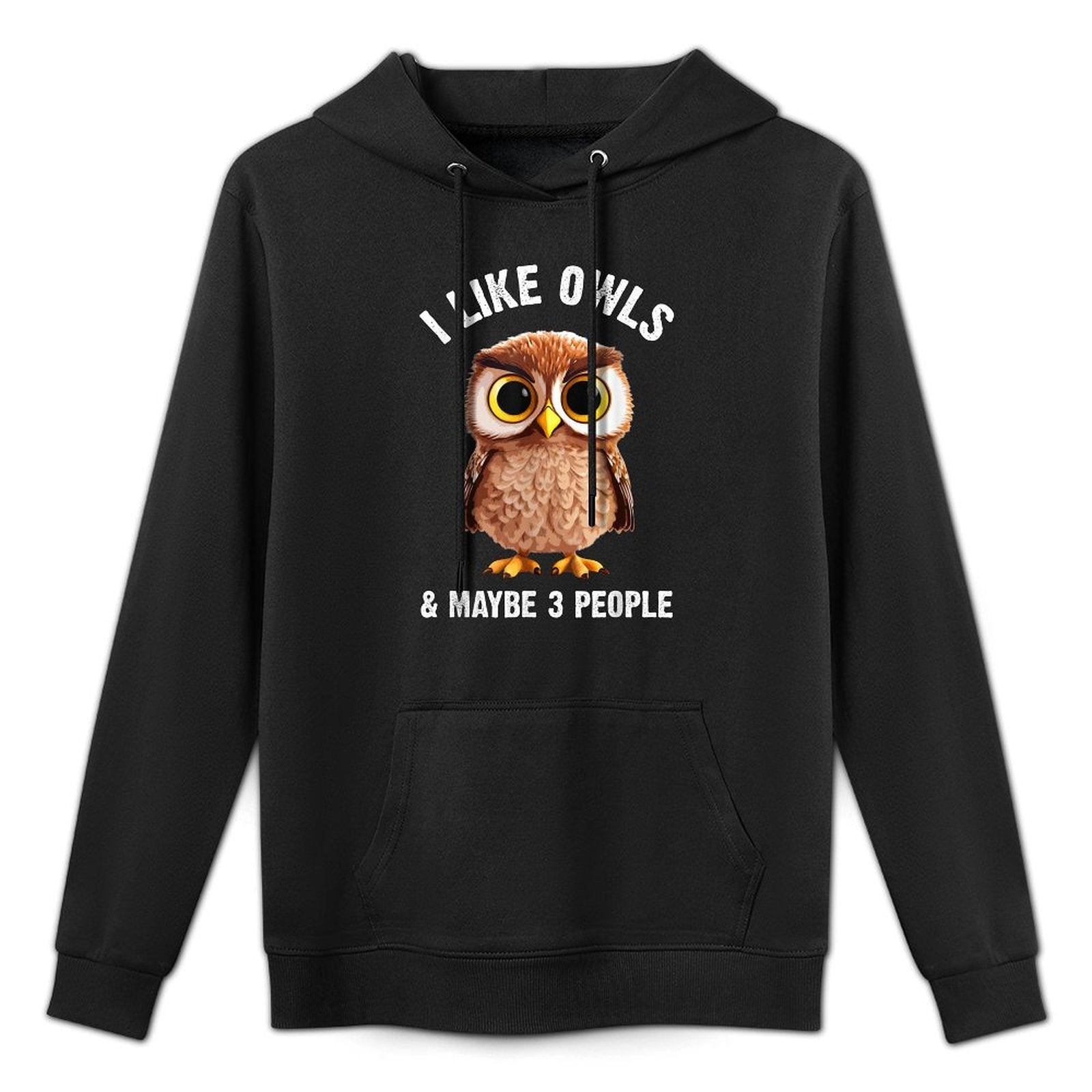 Cool Owl Design For Men Women Kids Bird Zookeeper Owl Lover Layering Staple Hoodie