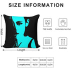 Kristen Stewart Soft Reinforced Edging Throw Pillow
