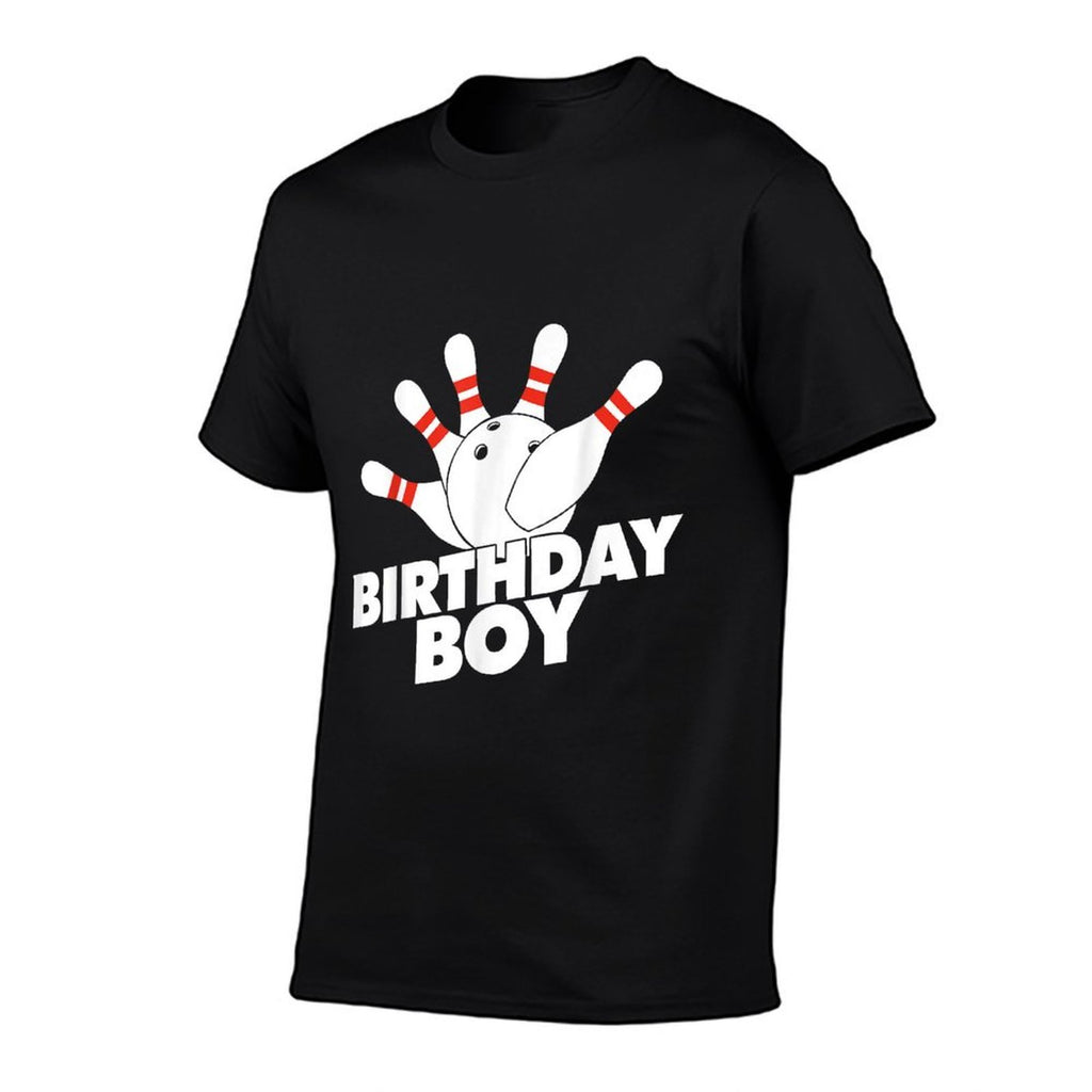 Birthday Boy Bowling Birthday Party Bowling Birthday Boy  Oversized Silhouette T-Shirt