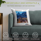 Zermatt - Switzerland - Photography Soft Warmth Comfort Throw Pillow