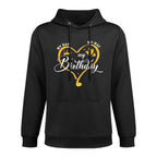 My Day My Way My Birthday Its My Birthday For Women Girls Medium-Weight Fabric Hoodie