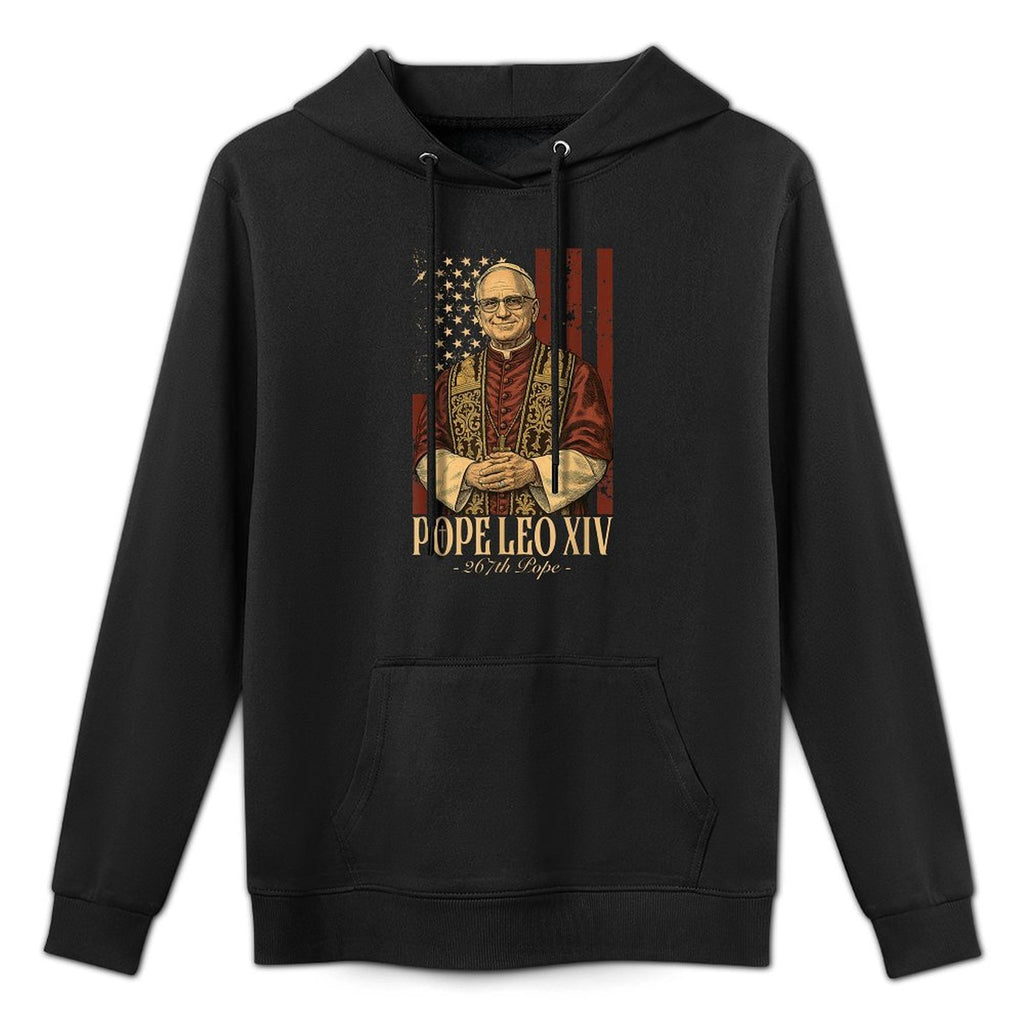 Cardinal Robert Prevost Pope Leo XIV Pilling-Resistant Hoodie