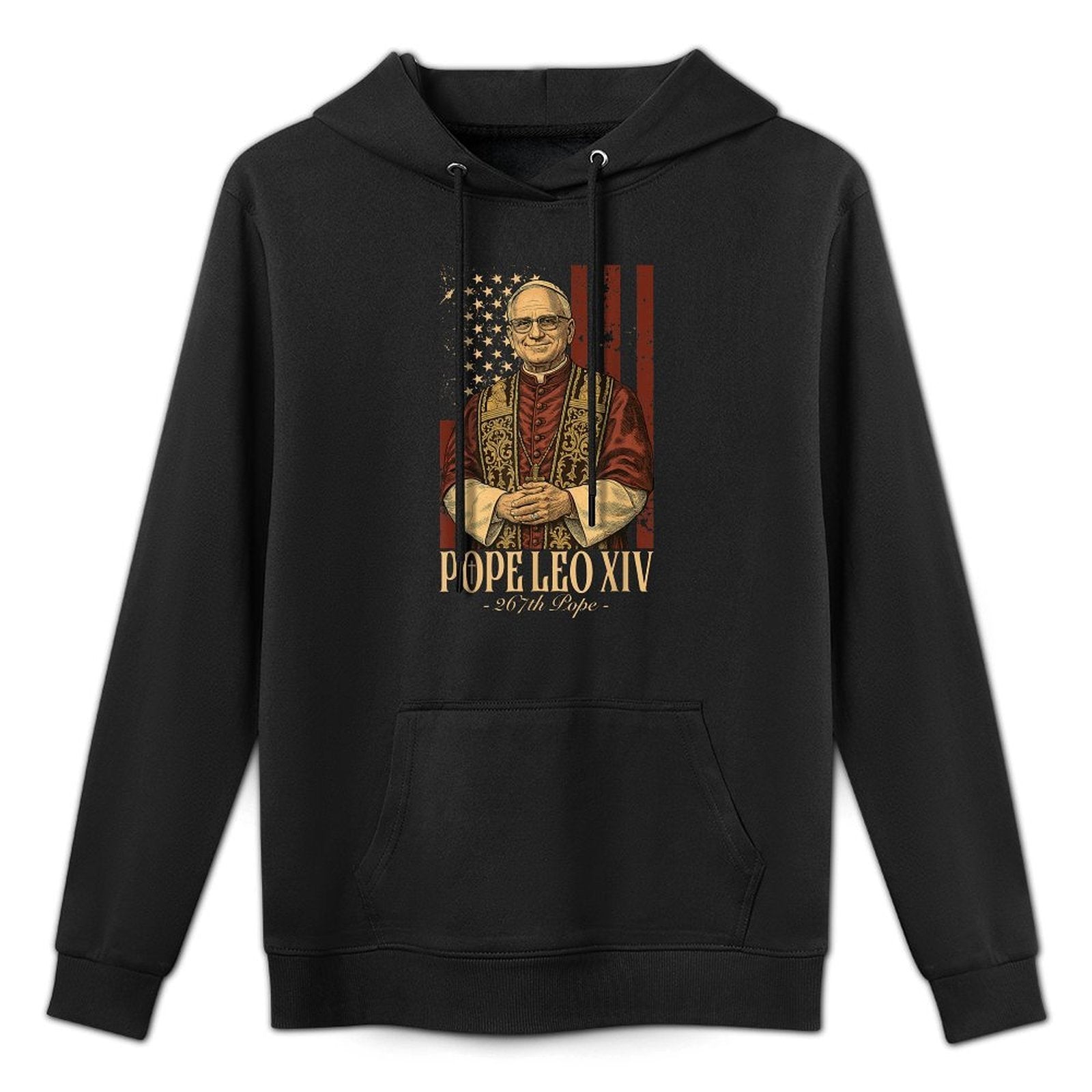 Cardinal Robert Prevost Pope Leo XIV Pilling-Resistant Hoodie