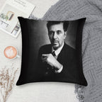 Al Pacino Art Soft Reinforced Edging Throw Pillow