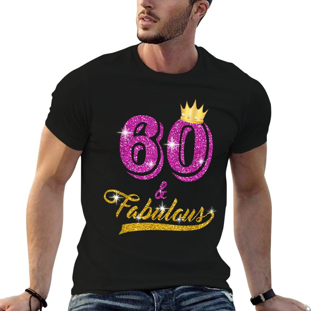 60 And Fabulous 60 Yrs Old B-day 60th Birthday Gift  Odor-resistant T-Shirt