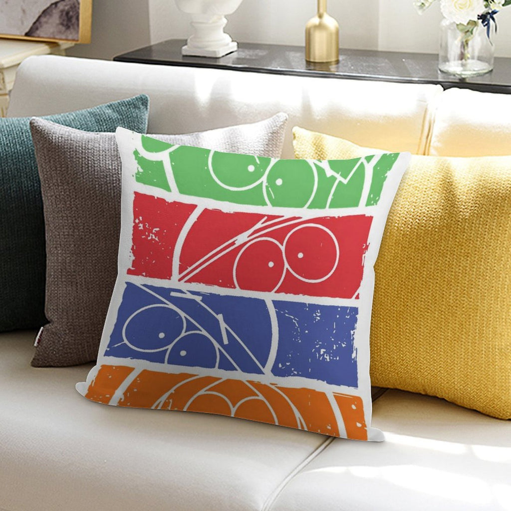 South Park Minimal Faces Soft High-Density Material Throw Pillow