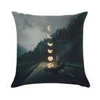 Moon Ride Soft Durable Construction Throw Pillow