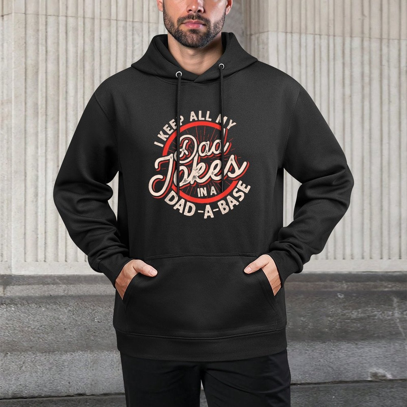 Programmer Dad Nerdy Father Database Geeky Dad Jokes Machine Washable Hoodie