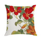 Nasturtium Flower Soft Luxury Feel Throw Pillow