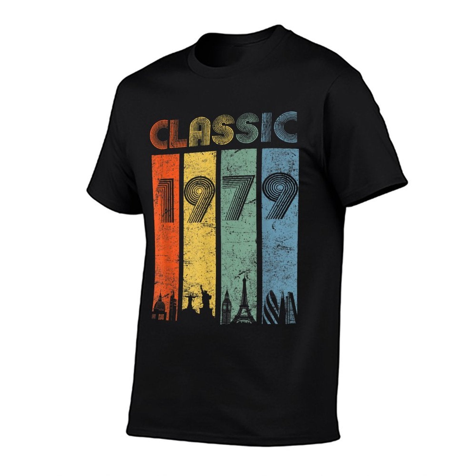 40th Birthday T Gift Vintage 1979 Mom Dad Classic  Easy-care T-Shirt