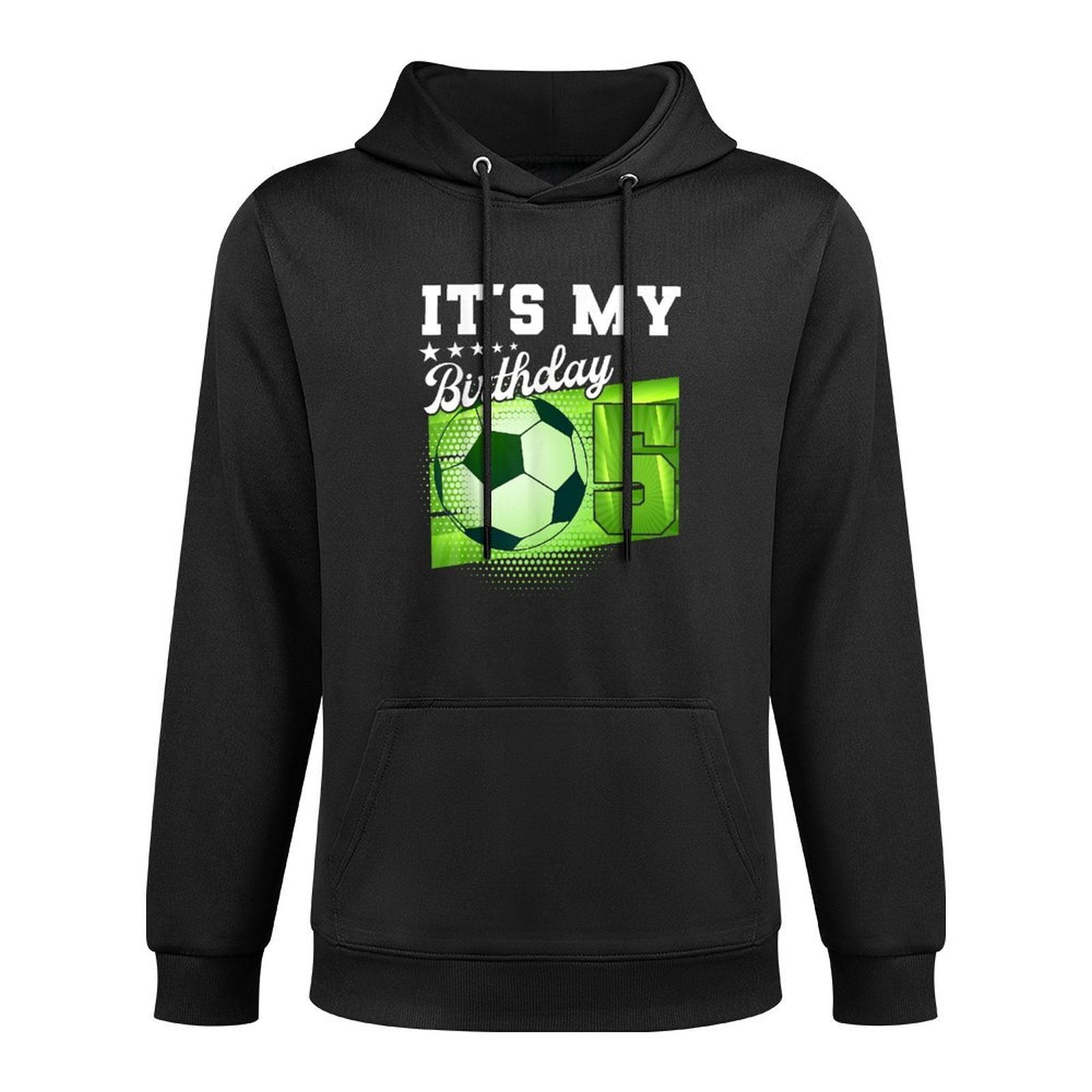 Birthday Boys 5 Soccer Its My 5th Birthday Boys Soccer Relaxed Fit Hoodie