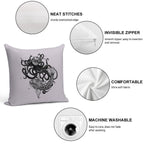 Into The Abyss Soft Home Decor Throw Pillow