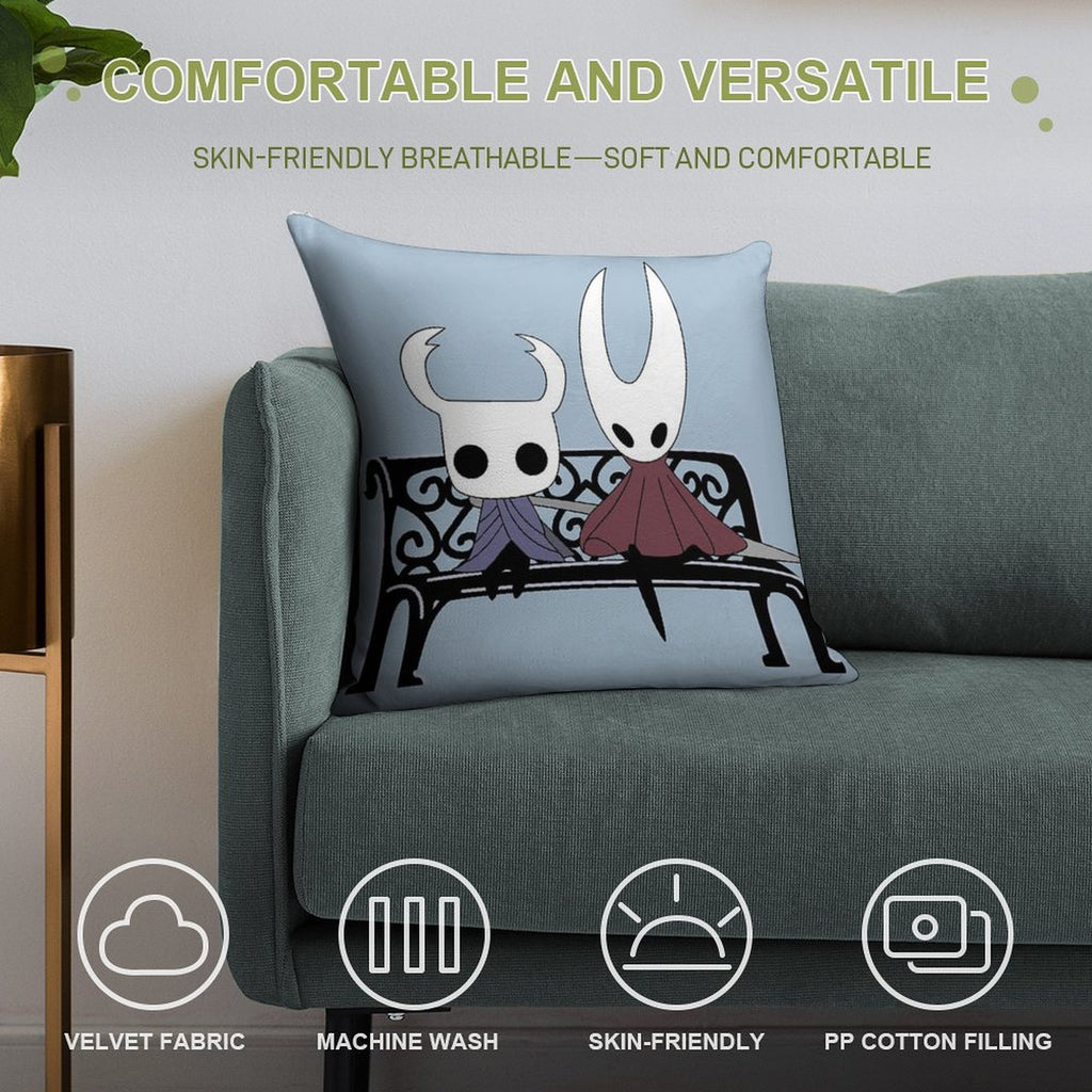 Hollow Protagonists Soft Ultra-Soft Texture Throw Pillow