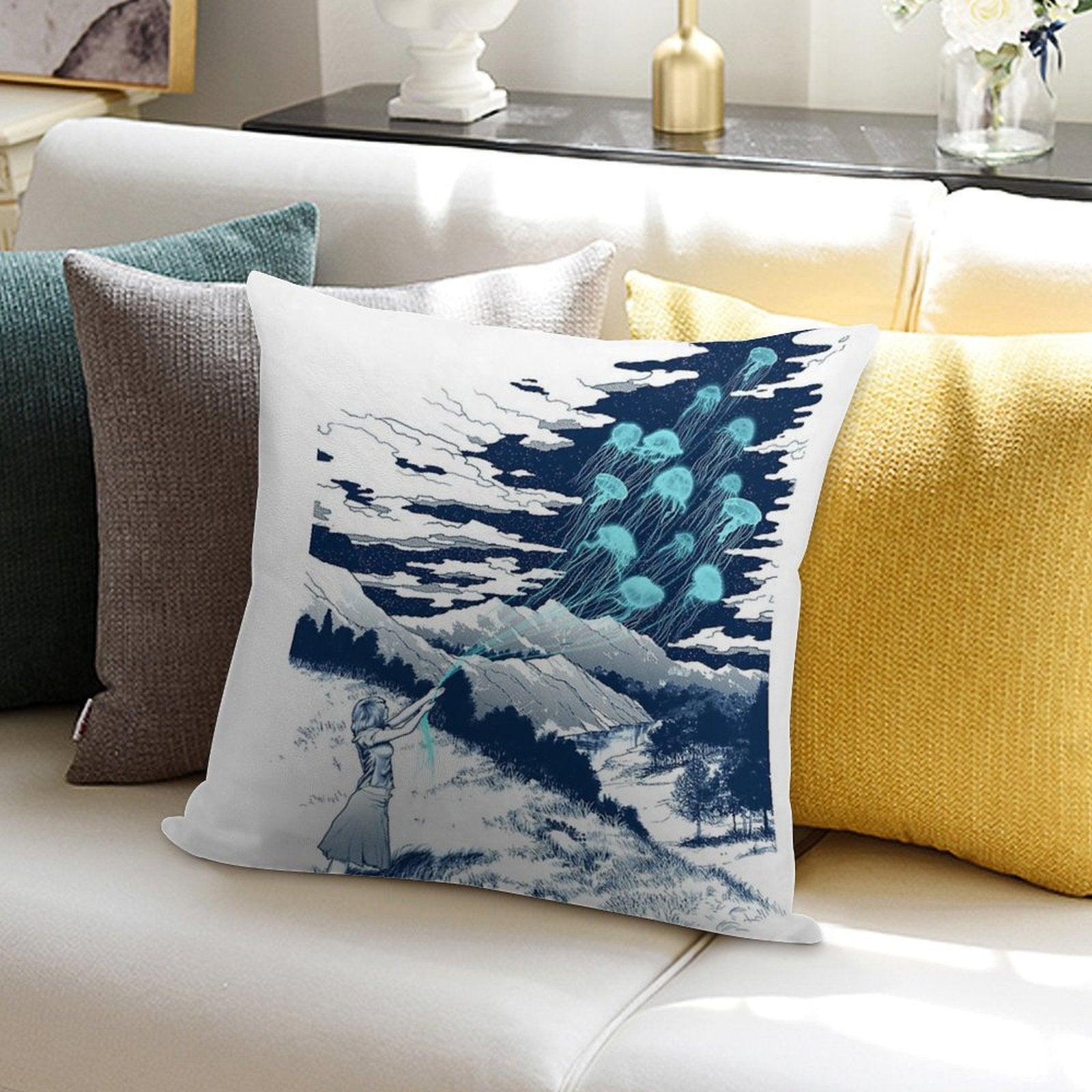 Release The Kindness Soft Style Accent Throw Pillow