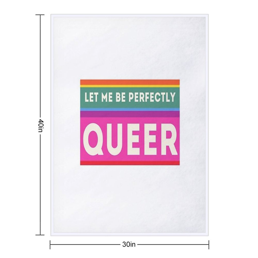 Queer Humour Durable Throw Blanket