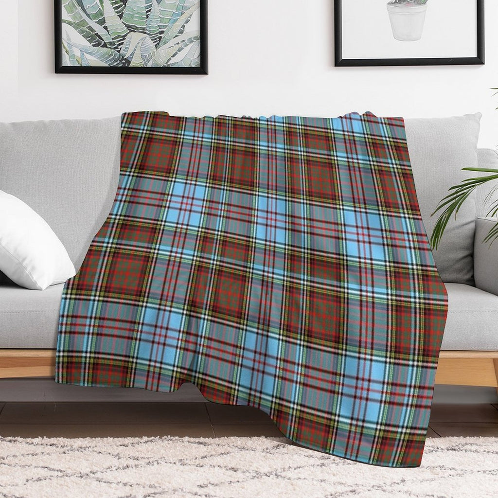 Clan Anderson Ancient Tartan Wrinkle-free Throw Blanket