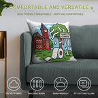 Toomer Auburn Soft Hidden Zipper Throw Pillow