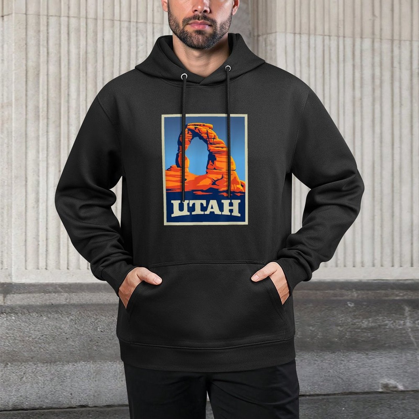 Utah Delicate Arch Landscape Easy Care Hoodie