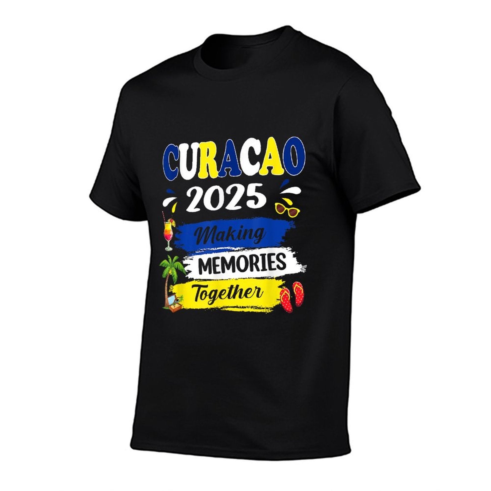Curacao 2025 Making Memories Together Spring Summer Holiday Comfortable T-Shirt