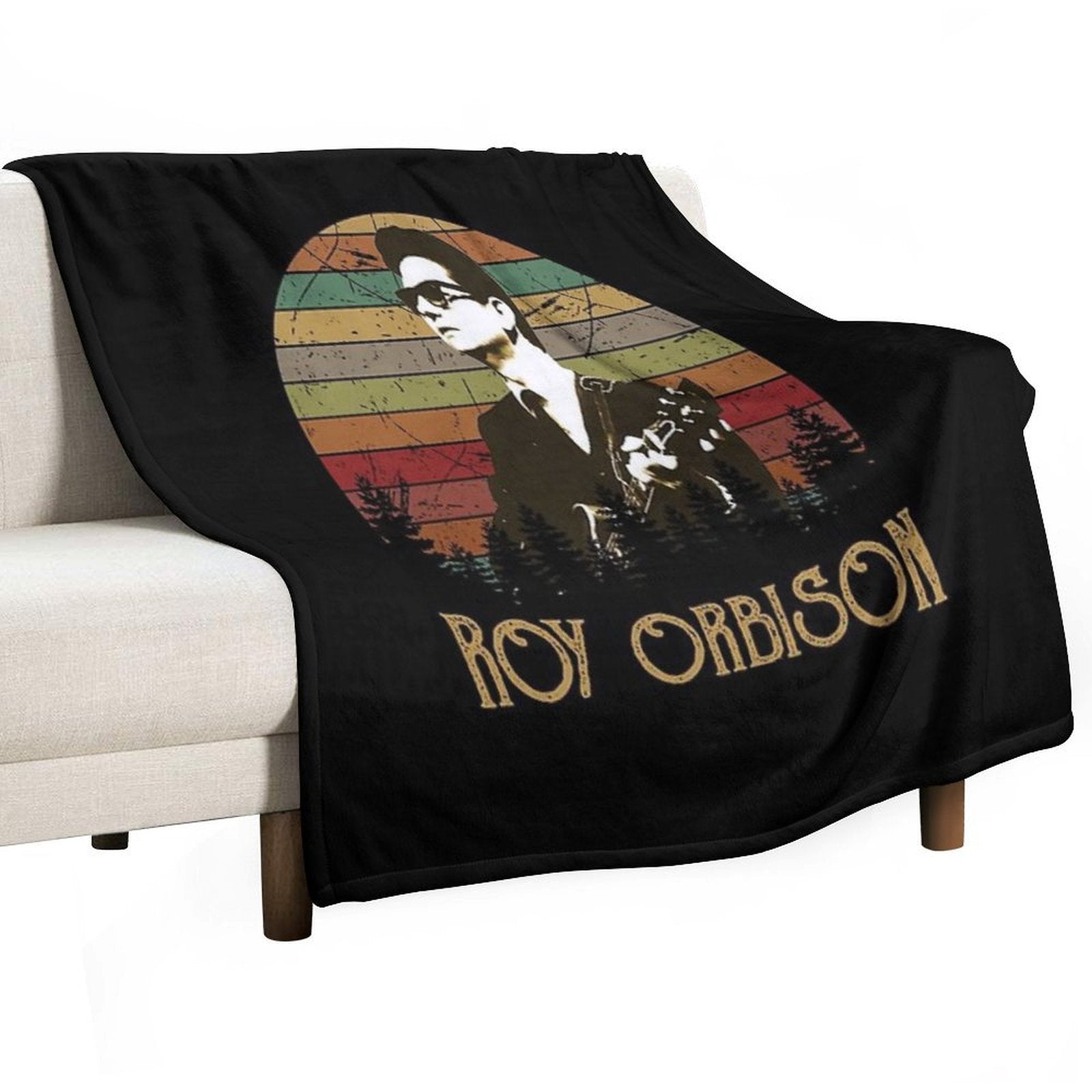 Roy Orbison Vintage Gift-ready Throw Blanket
