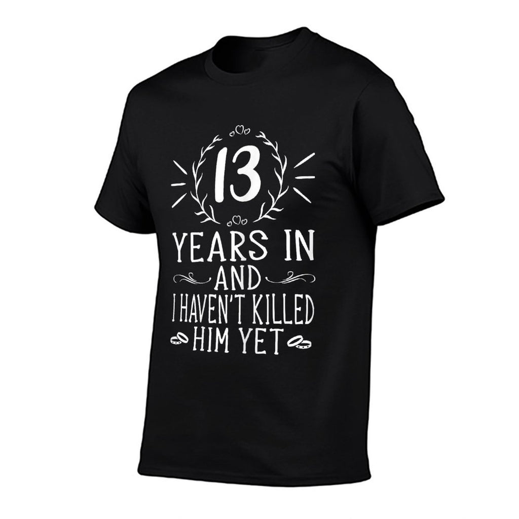 13th Wedding Anniversarys For Her - 13 Years Marriage  Stretchy T-Shirt