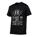 13th Wedding Anniversarys For Her - 13 Years Marriage  Stretchy T-Shirt