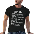 5 Deadly Terms Used By A Woman Funny Meme  Slim-fit Cut T-Shirt