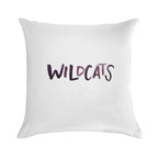 Wildcats Soft Hidden Zipper Throw Pillow