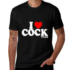 Funny I Love Cocktails I Heart Cocktails Alcohol Drinking  Odor-resistant T-Shirt