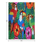 Mola Design Birdies Lightweight Throw Blanket