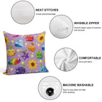 Cute Junimos Stardew Valley Soft Anti-Pilling Throw Pillow